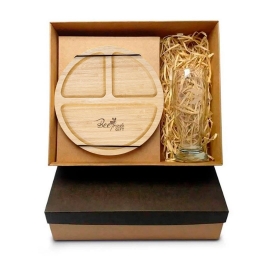 Kit Cerveja E Tábua De Petiscos Personalizado BT4117