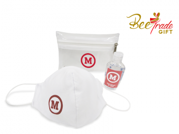 Kit máscara de proteção e álcool em gel BT411
