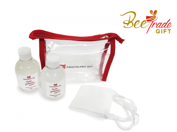 Kit Máscara de proteção e álcool em gel - BT413