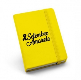 Foto Caderno Personalizado Para Brinde Corporativo Setembro Amarelo
