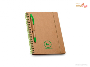 Caderno com Suporte para Caneta :: BTS93708
