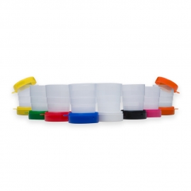 Copo Retrátil Personalizado 200ml Com Tampa Porta Comprimido