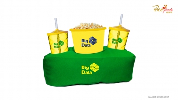 Kit Almofada e Balde de Pipoca - BT24257