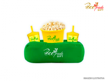 Kit Almofada e Balde de Pipoca - BT24257