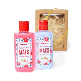 Kit hidrante e Sabonete personalizado para brindes Dias das mães