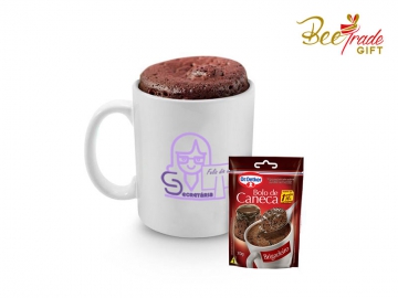 Kit com Caneca e Bolo de Pote