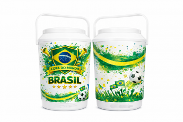 Foto Cooler Térmico Personalizado 6 Latas - Copa do Mundo Brasil - BT4103