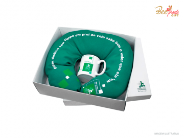 Kit Relax │ Almofada de pescoço e caneca :: BV833