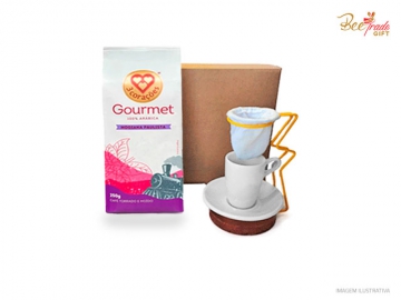 Kit Café │ Solitário 3 Corações :: BT24139