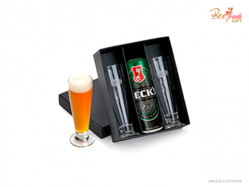 kit cerveja becks para presente empresa