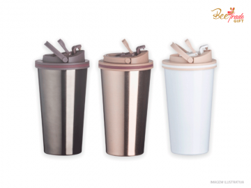 Foto Copo Térmico │ Metal 450ml :: BTX14232