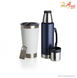 Kit Garrafa Térmica E Copo Térmico - BT24283