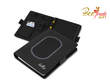 Caderno com Carregador por Indução :: BT379