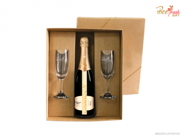 Kit Espumante Chandon com 2 taças