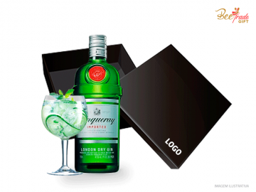 kit gin tanqueray para presente corporativo