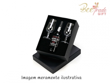 Kit Vinho do Porto Messias Tawany 3 peças - BV25