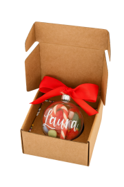 Bolinha Natalina Recheada Com Guloseimas