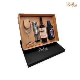 Kit Vinho E Suco Aurora Personalizado
