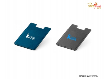 Porta Cartões Para Celular | Novembro Azul - BT93334