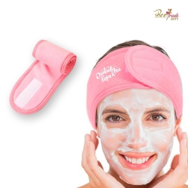 Brinde Faixa Skin Care Outubro Rosa Personalizável Com Logo
