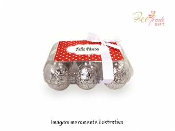 Kit de Páscoa Caixa de Ovos de Chocolate
