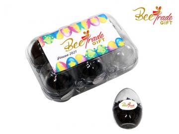 Kit De Páscoa Caixa Com Brigadeiro De Colher