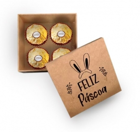 Brinde De Páscoa Corporativo Personalizado Ferreiro Rocher