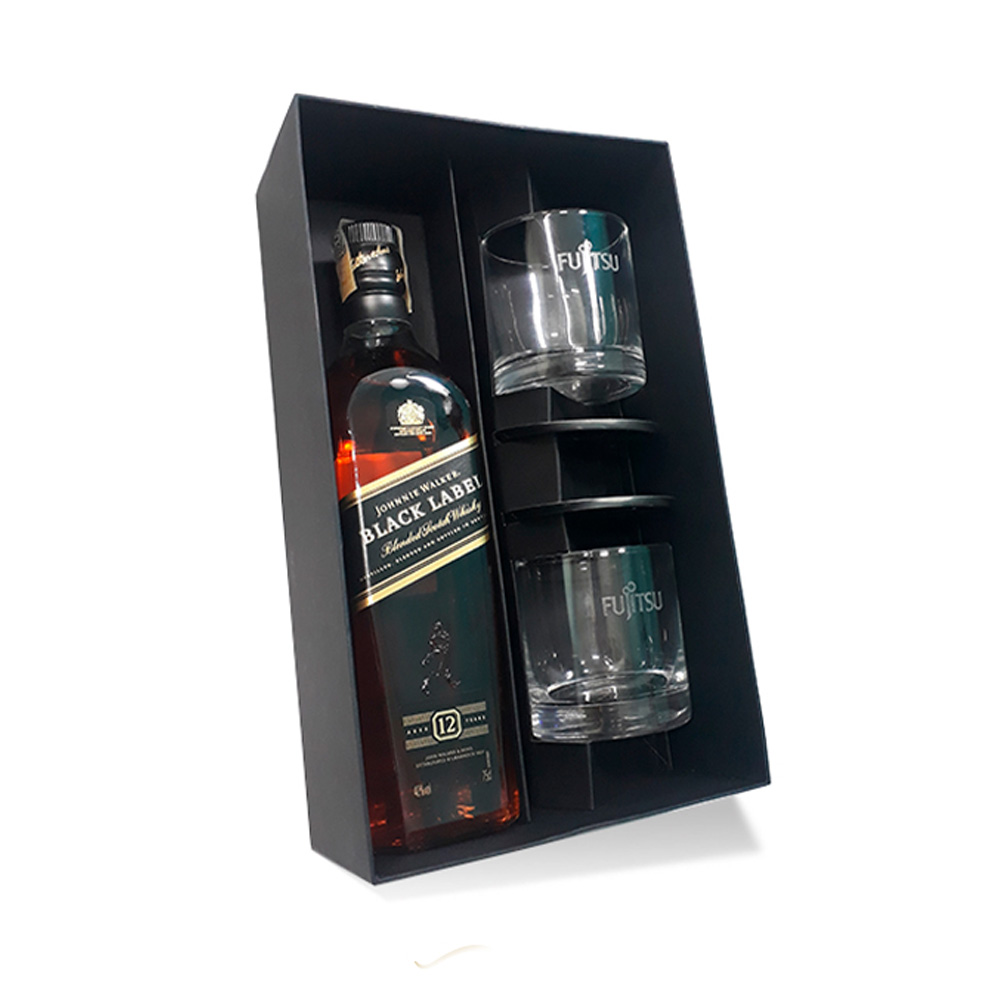 Imagem do produto Kit Whisky Black Label com Copos