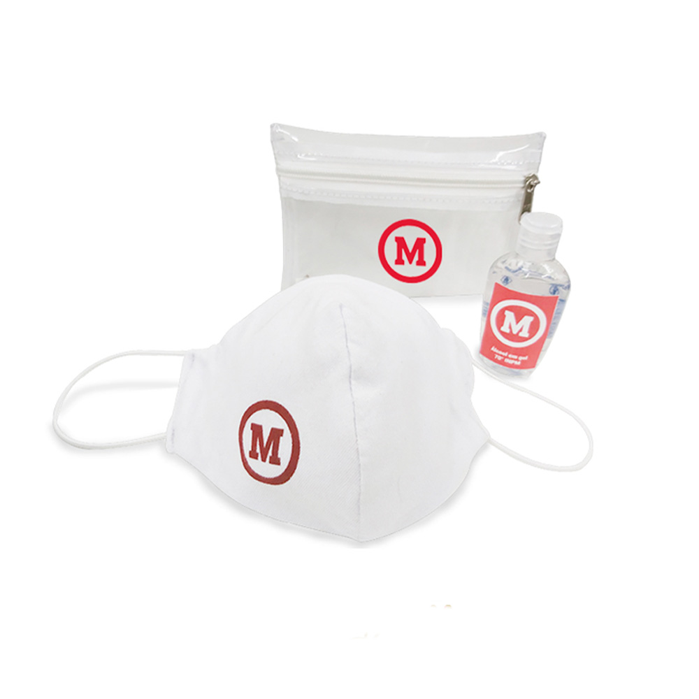 Imagem do produto Kit de proteção com máscara e álcool em gel Beetrade