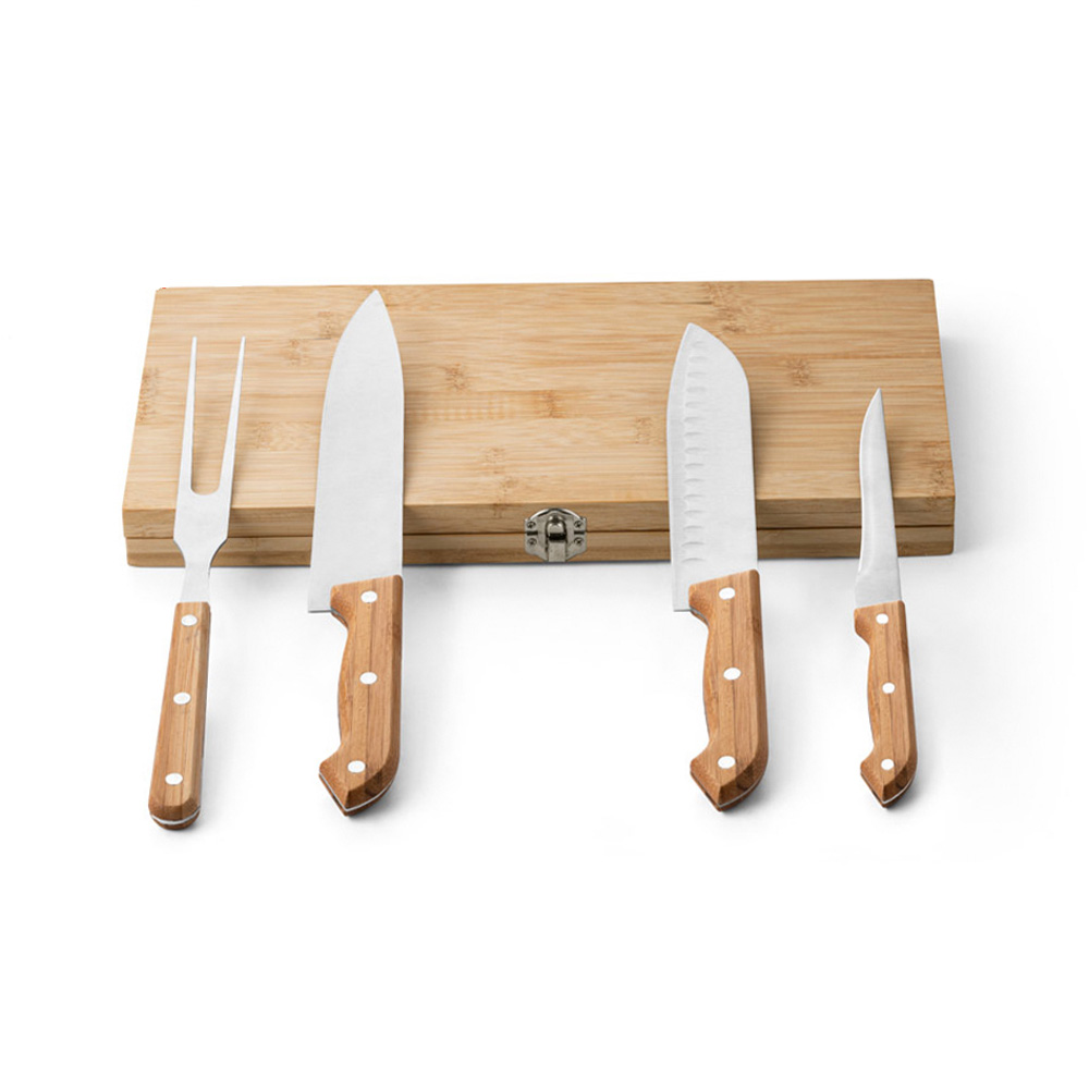 Imagem do produto Kit Churrasco com garfo e facas beetrade