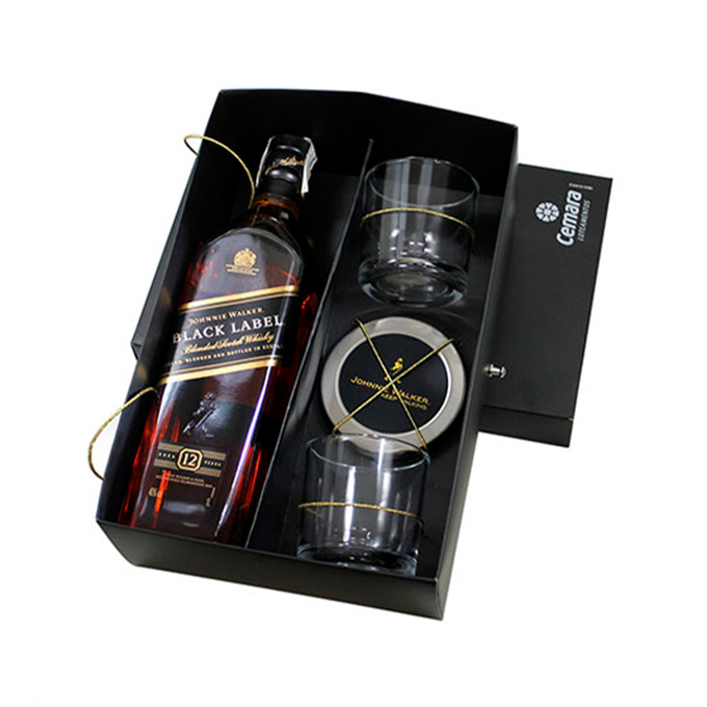 Miniatura de imagem do produto Kit Whisky Black Label com Copos