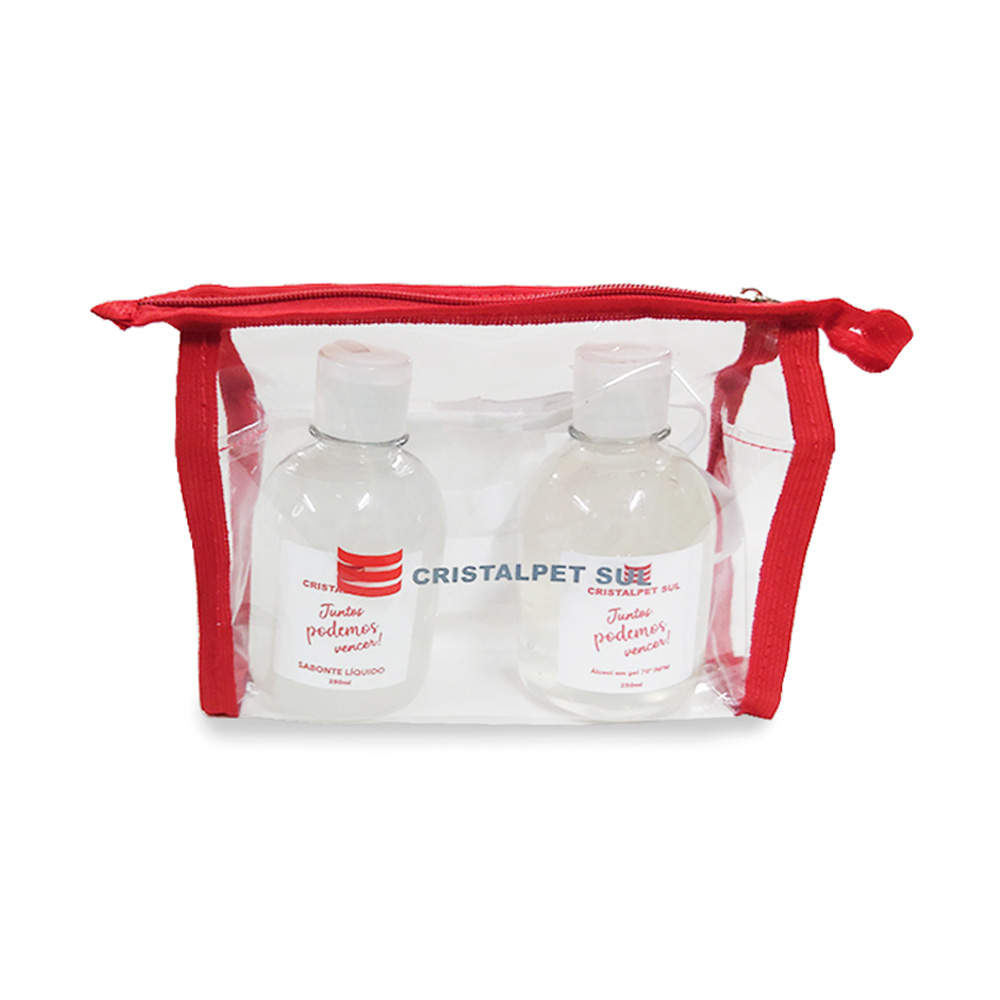 Miniatura de imagem do produto Kit proteção com álcool em gel e sabonete líquido