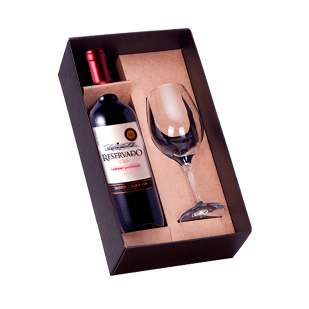 Imagem do produto Kit de Vinho Santa Carolina Reservado com 1 Taça
